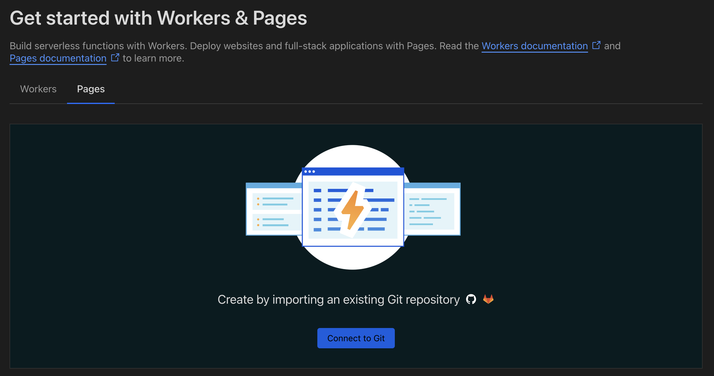 Connect to Git